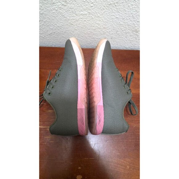 Nobull Trainer Army Green Radiant Pink CrossFit Training Shoes Unisex Size M7/W8 - Picture 5 of 8